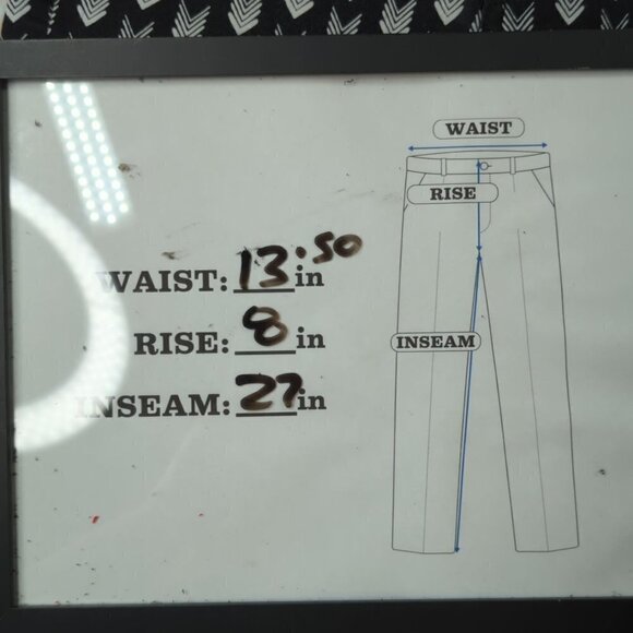 Rag & Bone for Barneys Black/Grey Arrow Print Legging, Women's 26 - Picture 12 of 12